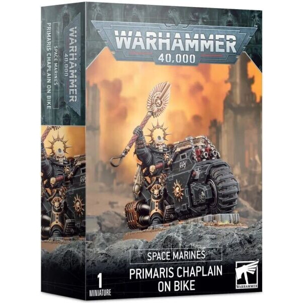 Настольная игра Games Workshop Space Marines Primaris Chaplain on Bike Warhammer 40000 (99120101273)
Настольная игра Games Workshop Space Marines Primaris Chaplain on Bike Warhammer 40000 (99120101273)