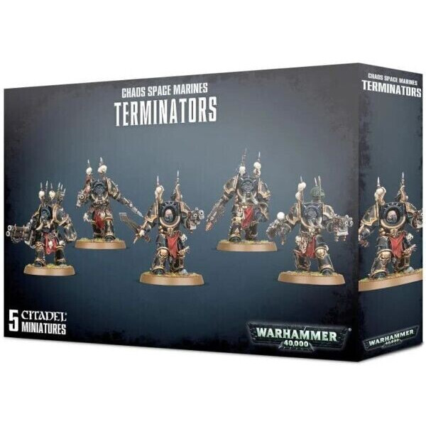 Настольная игра Games Workshop Chaos Space Marines Terminators Warhammer 40000 (99120102087)
Настольная игра Games Workshop Chaos Space Marines Terminators Warhammer 40000 (99120102087)
