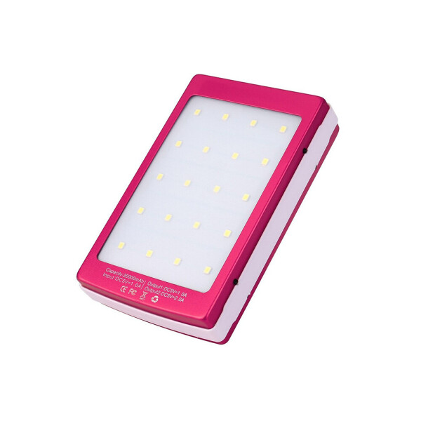 Power Bank BauTech 10000mAh 2USB1A 2A с солнечной батареей,индикатор заряда, фонарик 20SMD Красный (1007-893-02)
Power Bank BauTech 10000mAh 2USB1A 2A с солнечной батареей,индикатор заряда, фонарик 20SMD Красный (1007-893-02)