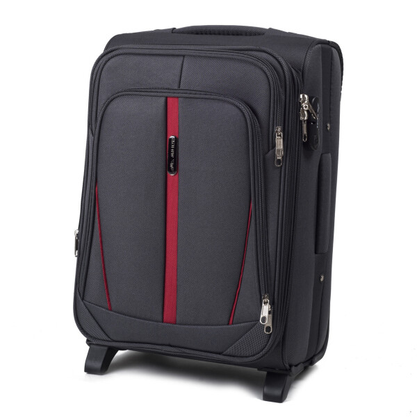 Чемодан Wings 1706 малый 54х34х22 см Ручная кладь на 2 колесах Серый 
Чемодан Wings 1706 малый 54х34х22 см Ручная кладь на 2 колесах Серый