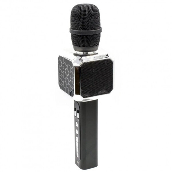 Беспроводной микрофон караоке Magic Karaoke YS-05-BL Pro Bluetooth до 10м колонка с модулятором голоса функция создания фонограммы, эффект эхо динамики 2 х 3Вт с прочным металлическим корпусом (Black-silver)
Беспроводной микрофон караоке Magic Karaoke YS-05-BL Pro Bluetooth до 10м колонка с модулятором голоса функция создания фонограммы, эффект эхо динамики 2 х 3Вт с прочным металлическим корпусом (Black-silver)