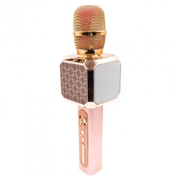 Беспроводной микрофон караоке Magic Karaoke YS-05-PG Pro Bluetooth до 10м колонка с модулятором голоса функция создания фонограммы, эффект эхо динамики 2 х 3Вт с прочным металлическим корпусом (pink-gold)
Беспроводной микрофон караоке Magic Karaoke YS-05-PG Pro Bluetooth до 10м колонка с модулятором голоса функция создания фонограммы, эффект эхо динамики 2 х 3Вт с прочным металлическим корпусом (pink-gold)