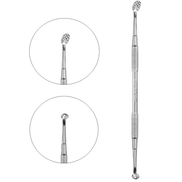Ложка косметологическая двусторонняя Staleks Pro Expert 20 Type 1 (Уно+прямоуг. шумовка 15 отв.) (0081222)
Ложка косметологическая двусторонняя Staleks Pro Expert 20 Type 1 (Уно+прямоуг. шумовка 15 отв.) (0081222)