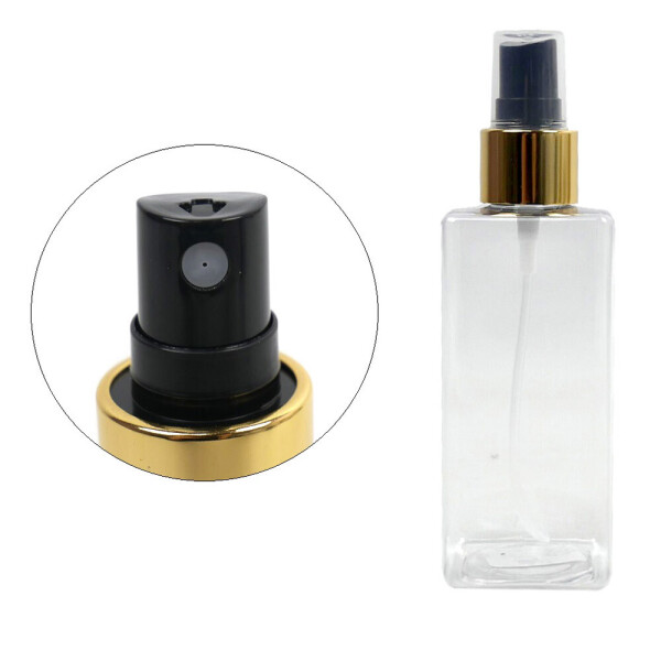 Флакон пластиковый Боди прозрачный, спрей алюминий, золото колпачек, 125 мл (0090020)
Флакон пластиковый Боди прозрачный, спрей алюминий, золото колпачек, 125 мл (0090020)