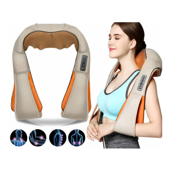 Массажёр роликовый для всего тела с подогревом Shiatsu Massager of Neck Kneading Original 4 кнопки
Массажёр роликовый для всего тела с подогревом Shiatsu Massager of Neck Kneading Original 4 кнопки