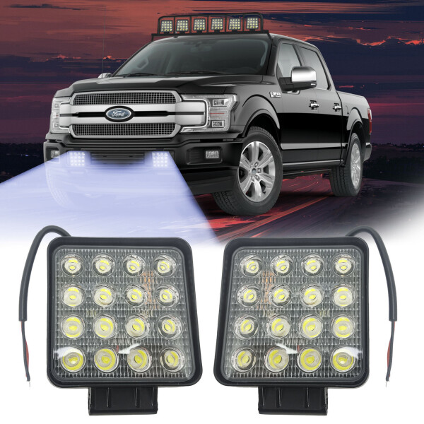 Светодиодные лэд фары на крышу, на дуги, на бампер. Мощные LED фары 16d / 48W. Диоды OSRAM / CREE
Светодиодные лэд фары на крышу, на дуги, на бампер. Мощные LED фары 16d / 48W. Диоды OSRAM / CREE