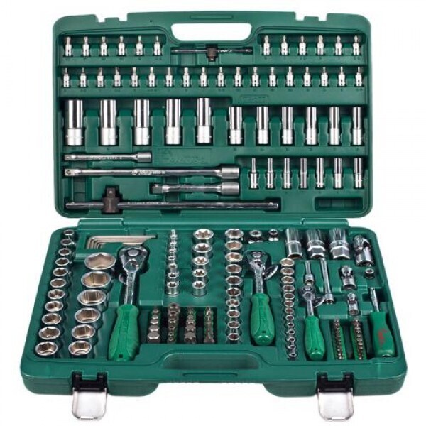 HANS. Набор инструмента 177 предметов 1/4", 3/8",1/2" (ТК-177V/ТК-177) (ТК-177V/TK-177)
HANS. Набор инструмента 177 предметов 1/4", 3/8",1/2" (ТК-177V/ТК-177) (ТК-177V/TK-177)