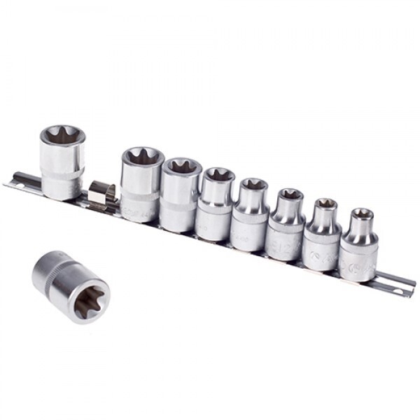 HANS. Набор торцевых головок внешний торкс 1/2"DR Е10-Е24, 9предм.блистер (46410-9C) (46410-9С)
HANS. Набор торцевых головок внешний торкс 1/2"DR Е10-Е24, 9предм.блистер (46410-9C) (46410-9С)