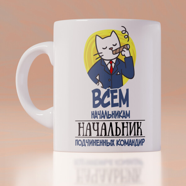 Оригинальная чашка на работу в офис начальнику шефу боссу коллеге подарок на день рождения (ART_179)
Оригинальная чашка на работу в офис начальнику шефу боссу коллеге подарок на день рождения (ART_179)