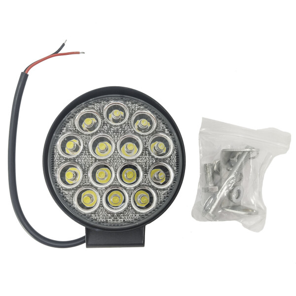 LED фара БЛИЖНЕГО света. Светодиодная круглая фара на 14 диодов. 27T-42W/25/F. Пр-во Корея LED-1023
LED фара БЛИЖНЕГО света. Светодиодная круглая фара на 14 диодов. 27T-42W/25/F. Пр-во Корея LED-1023