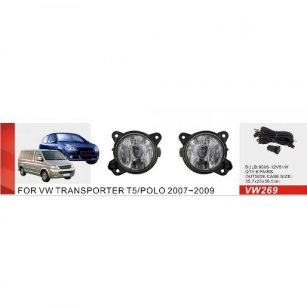 Фары доп.модель VW Polo 2007-09/Transporter T5 -2010/Skoda Fabia/VW-269W/эл.проводка (VW-269W)
Фары доп.модель VW Polo 2007-09/Transporter T5 -2010/Skoda Fabia/VW-269W/эл.проводка (VW-269W)