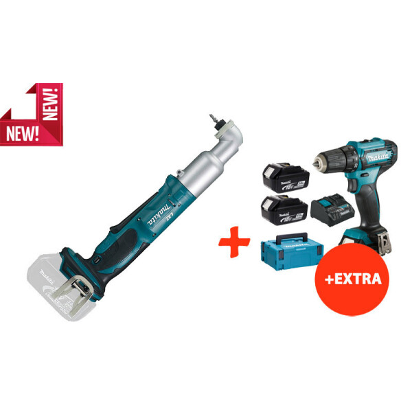 Аккумуляторный угловой шуруповерт Makita DTL061Z+аккумуляторный шуруповерт Makita DF333DNX10 (DTL061REX10)
Аккумуляторный угловой шуруповерт Makita DTL061Z+аккумуляторный шуруповерт Makita DF333DNX10 (DTL061REX10)