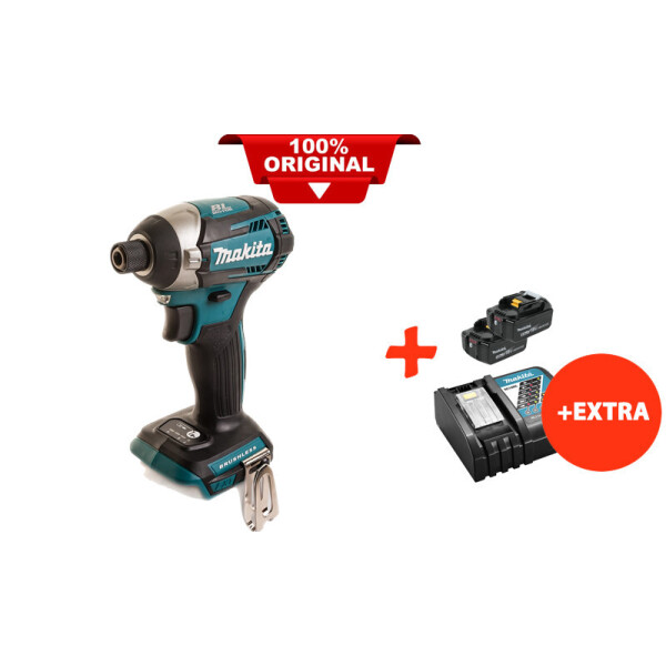 Аккумуляторный ударный шуруповерт Makita DTD154Z+2 акк.18V 5 Ah+быстрозарядное ЗУ (DTD154RT2)
Аккумуляторный ударный шуруповерт Makita DTD154Z+2 акк.18V 5 Ah+быстрозарядное ЗУ (DTD154RT2)