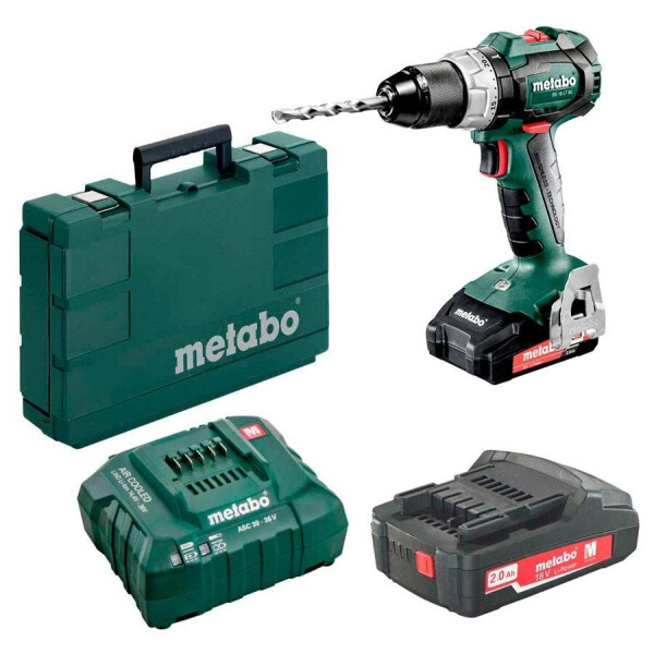 Аккумуляторный шуруповерт Metabo BS 18 LT BL + 2 акб 18 V 2 Ah + з/у + кейс (602325550)
Аккумуляторный шуруповерт Metabo BS 18 LT BL + 2 акб 18 V 2 Ah + з/у + кейс (602325550)