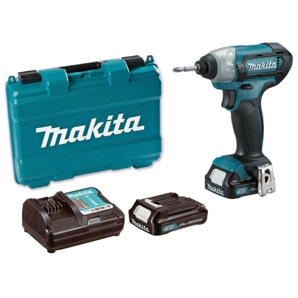 Аккумуляторный ударный шуруповерт Makita TD110DSAE + 2 акб BL1020B 10.8 V 2 Ah + з/у DC10WC + кейс
Аккумуляторный ударный шуруповерт Makita TD110DSAE + 2 акб BL1020B 10.8 V 2 Ah + з/у DC10WC + кейс