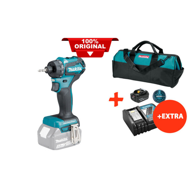 Аккумуляторный шуруповерт Makita DDF083Z+акк.18V 5 Ah+быстрозарядное ЗУ+набор бит+сумка (DDF083RTBX)
Аккумуляторный шуруповерт Makita DDF083Z+акк.18V 5 Ah+быстрозарядное ЗУ+набор бит+сумка (DDF083RTBX)