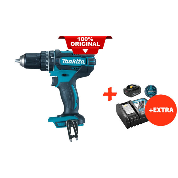 Аккумуляторная ударная дрель-шуруповерт Makita DHP482Z+акк.18V 5 Ah+быстрозарядное ЗУ+набор бит (DHP482RTX)
Аккумуляторная ударная дрель-шуруповерт Makita DHP482Z+акк.18V 5 Ah+быстрозарядное ЗУ+набор бит (DHP482RTX)