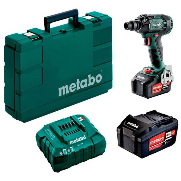 Аккумуляторный ударный гайковерт Metabo SSW 18 LTX 300 BL LiHD + 2 акб 18 V 5.2 Ah + з/у + кейс (602395650)
Аккумуляторный ударный гайковерт Metabo SSW 18 LTX 300 BL LiHD + 2 акб 18 V 5.2 Ah + з/у + кейс (602395650)