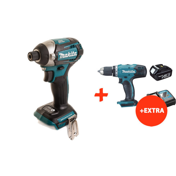 Аккумуляторный ударный шуруповерт Makita DTD154Z+аккумуляторная дрель-шуруповерт Makita DDF453RFX (DTD154RFX7)
Аккумуляторный ударный шуруповерт Makita DTD154Z+аккумуляторная дрель-шуруповерт Makita DDF453RFX (DTD154RFX7)