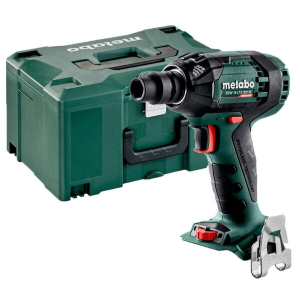 Аккумуляторный ударный гайковерт Metabo SSW 18 LTX 300 BL без АКБ + MetaLoc (602395840)
Аккумуляторный ударный гайковерт Metabo SSW 18 LTX 300 BL без АКБ + MetaLoc (602395840)