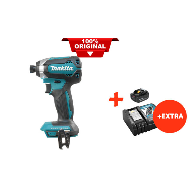 Аккумуляторный ударный шуруповерт Makita DTD153Z+акк.18V 5 Ah+быстрозарядное ЗУ (DTD153RT)
Аккумуляторный ударный шуруповерт Makita DTD153Z+акк.18V 5 Ah+быстрозарядное ЗУ (DTD153RT)