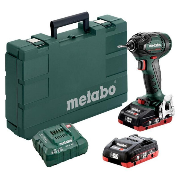Аккумуляторный ударный гайковерт Metabo SSD 18 LTX 200 BL LiHD + 2 акб 18 V 4 Ah + з/у + кейс (602396800)
Аккумуляторный ударный гайковерт Metabo SSD 18 LTX 200 BL LiHD + 2 акб 18 V 4 Ah + з/у + кейс (602396800)