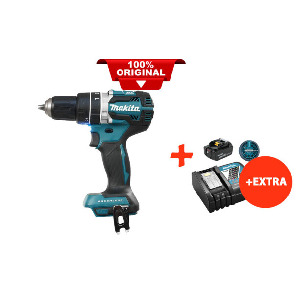 Аккумуляторный ударный шуруповерт Makita DHP484Z+акк.18V 5 Ah+быстрозарядное ЗУ+набор бит (DHP484RTX)
Аккумуляторный ударный шуруповерт Makita DHP484Z+акк.18V 5 Ah+быстрозарядное ЗУ+набор бит (DHP484RTX)