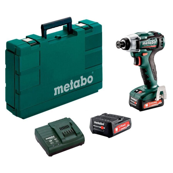 Аккумуляторный ударный гайковерт Metabo PowerMaxx SSD 12 BL + 2 акб + з/у + кейс (601115500)
Аккумуляторный ударный гайковерт Metabo PowerMaxx SSD 12 BL + 2 акб + з/у + кейс (601115500)