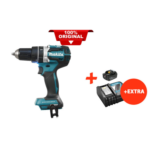 Аккумуляторный ударный шуруповерт Makita DHP484Z+акк.18V 5 Ah+быстрозарядное ЗУ (DHP484RT)
Аккумуляторный ударный шуруповерт Makita DHP484Z+акк.18V 5 Ah+быстрозарядное ЗУ (DHP484RT)