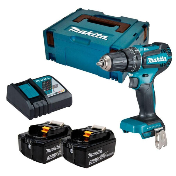 Аккумуляторная ударная дрель-шуруповерт Makita DHP485RFJ + 2 акб 18 V 3 Ah + з/у DC18RC + MakPac
Аккумуляторная ударная дрель-шуруповерт Makita DHP485RFJ + 2 акб 18 V 3 Ah + з/у DC18RC + MakPac