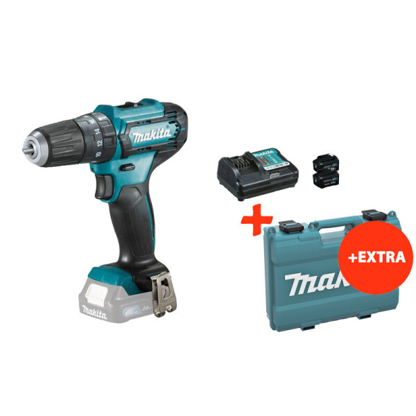 Аккумуляторный ударный шуруповерт Makita HP333DZ + 2 акк 12V 4Ah + ЗУ + кейс (HP333DWME)
Аккумуляторный ударный шуруповерт Makita HP333DZ + 2 акк 12V 4Ah + ЗУ + кейс (HP333DWME)