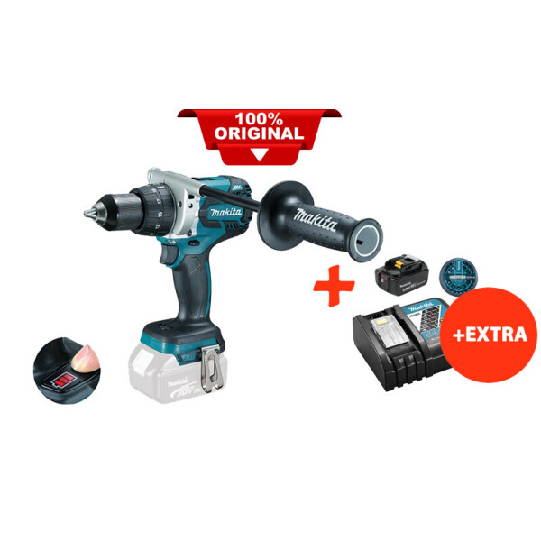 Аккумуляторная дрель-шуруповерт Makita DDF481Z+акк.18V 5 Ah+быстрозарядное ЗУ+набор бит (DDF481RTX)
Аккумуляторная дрель-шуруповерт Makita DDF481Z+акк.18V 5 Ah+быстрозарядное ЗУ+набор бит (DDF481RTX)