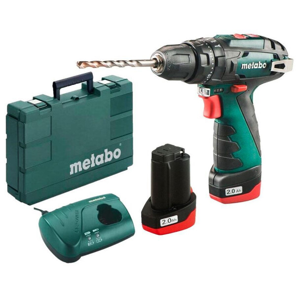 Аккумуляторный ударный шуруповерт Metabo PowerMaxx SB + 2 акб 10.8 V 2 Ah + з/у LC 40 + кейс (600385500)
Аккумуляторный ударный шуруповерт Metabo PowerMaxx SB + 2 акб 10.8 V 2 Ah + з/у LC 40 + кейс (600385500)