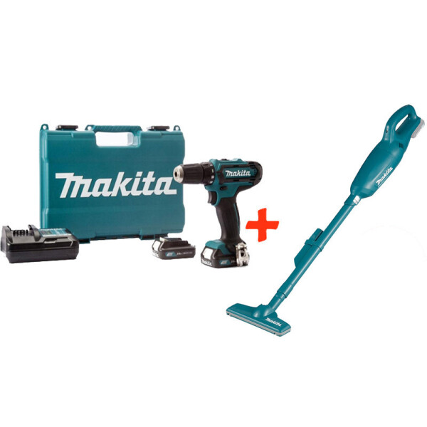 Аккумуляторная ударная дрель-шуруповерт Makita HP333DWAE + 2 акб 12 V 2 Ah + з/у + кейс + акк пылесос
Аккумуляторная ударная дрель-шуруповерт Makita HP333DWAE + 2 акб 12 V 2 Ah + з/у + кейс + акк пылесос