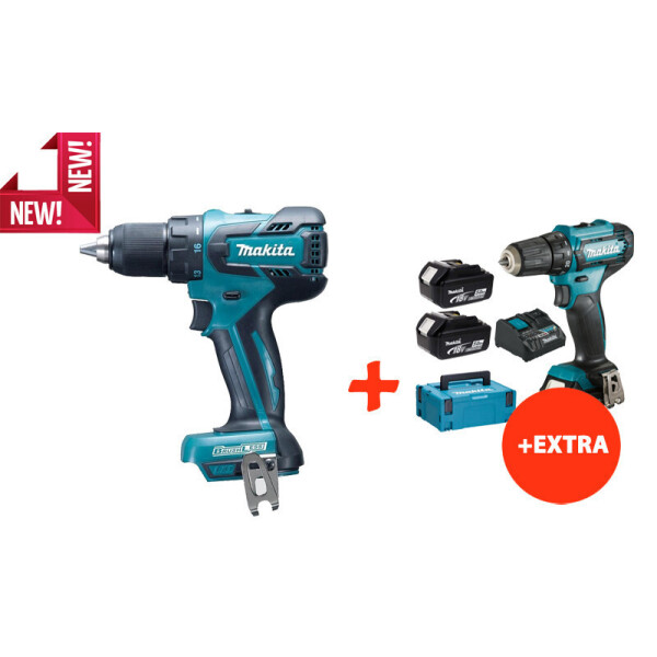 Аккумуляторная дрель-шуруповерт Makita DDF459Z+аккумуляторный шуруповерт Makita DF333DNX10 (DDF459REX10)
Аккумуляторная дрель-шуруповерт Makita DDF459Z+аккумуляторный шуруповерт Makita DF333DNX10 (DDF459REX10)
