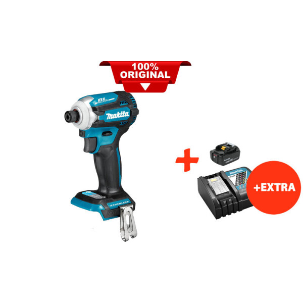 Аккумуляторный ударный гайковерт Makita DTD171Z+акк.18V 5 Ah+быстрозарядное ЗУ (DTD171RT)
Аккумуляторный ударный гайковерт Makita DTD171Z+акк.18V 5 Ah+быстрозарядное ЗУ (DTD171RT)