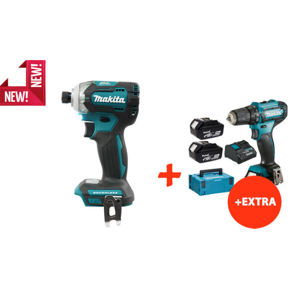 Аккумуляторный ударный шуруповерт Makita DTD170Z+аккумуляторный шуруповерт Makita DF333DNX10 (DTD170REX10)
Аккумуляторный ударный шуруповерт Makita DTD170Z+аккумуляторный шуруповерт Makita DF333DNX10 (DTD170REX10)