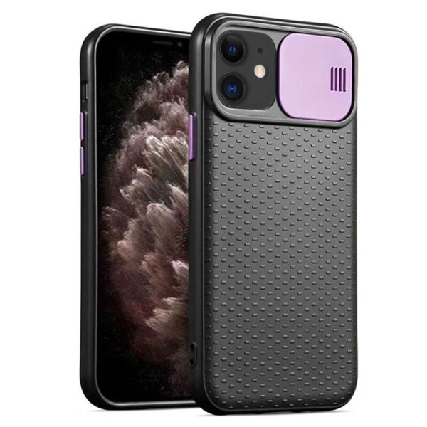 Противоударный Защитный Чехол - Накладка Epik Camshield Black для Apple iPhone 11 (6.1") Термополиуретановый / со Шторкой для Камеры / Черный / Сиреневый
Противоударный Защитный Чехол - Накладка Epik Camshield Black для Apple iPhone 11 (6.1") Термополиуретановый / со Шторкой для Камеры / Черный / Сиреневый