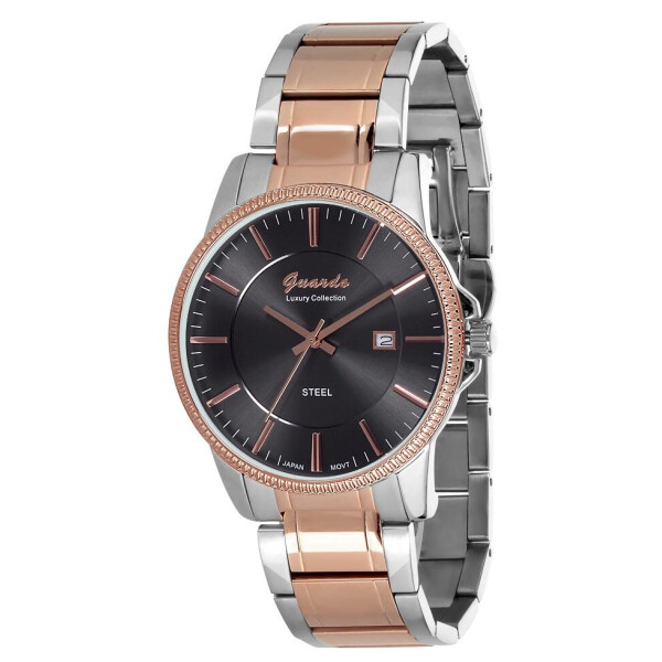 Часы наручные мужские Guardo Luxury Stainless Steel кварцевые серебро розовое золото (S1272-5)
Часы наручные мужские Guardo Luxury Stainless Steel кварцевые серебро розовое золото (S1272-5)