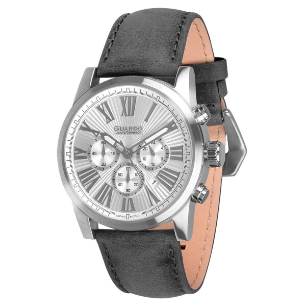 Часы наручные мужские Guardo Гуардо Luxury Stainless Steel кварцевые серебряный (S1578-1)
Часы наручные мужские Guardo Гуардо Luxury Stainless Steel кварцевые серебряный (S1578-1)