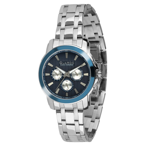Часы наручные женские Guardo Гуардо Luxury Stainless Steel кварцевые цвет корпуса серебряный с синим (S01418-2)
Часы наручные женские Guardo Гуардо Luxury Stainless Steel кварцевые цвет корпуса серебряный с синим (S01418-2)