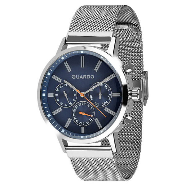 Часы наручные мужские Guardo Гуардо Premium Metallic кварц цвет корпуса серебряный (012077-3)
Часы наручные мужские Guardo Гуардо Premium Metallic кварц цвет корпуса серебряный (012077-3)