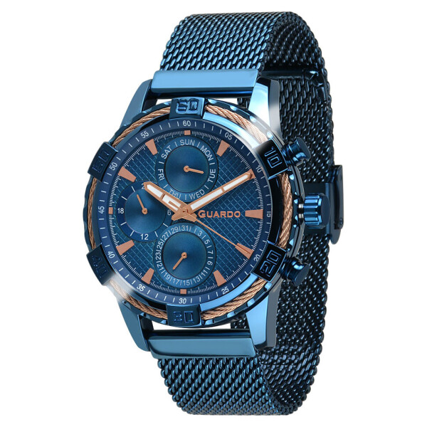 Часы наручные мужские Guardo Гуардо Premium Metallic кварцевые цвет корпуса синий (B01352(2)-6)
Часы наручные мужские Guardo Гуардо Premium Metallic кварцевые цвет корпуса синий (B01352(2)-6)