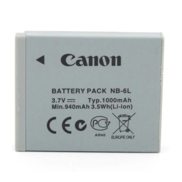 Батарея Canon NB-6L (6LH) original camera battery (IXUS105, 210, 300, S95, 90, SX240, 510, 700)
Батарея Canon NB-6L (6LH) original camera battery (IXUS105, 210, 300, S95, 90, SX240, 510, 700)