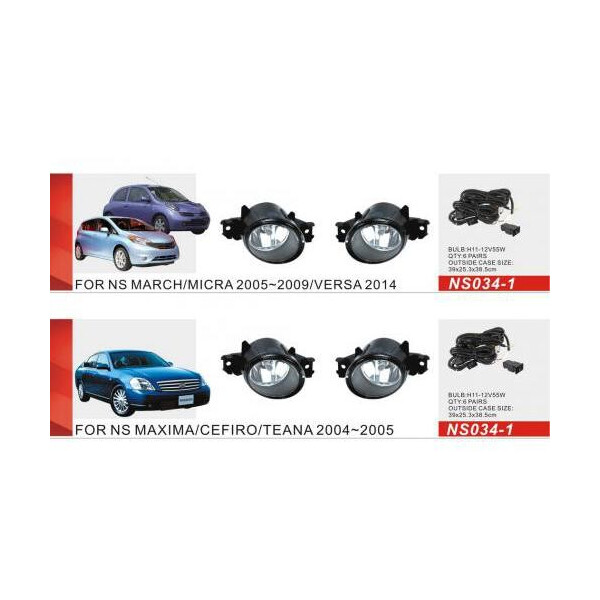 Фары доп. модель Nissan Maxima / Qashqai / Teana / Micra / NS-034-LED-1 / электропроводка
Фары доп. модель Nissan Maxima / Qashqai / Teana / Micra / NS-034-LED-1 / электропроводка