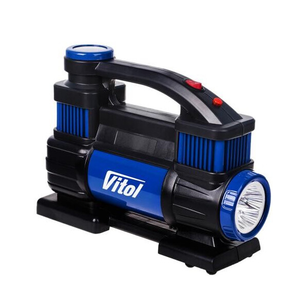 Компрессор "ViTOL" K-70 150psi / 23Amp / 90л / 2 цилиндра / шланг 5,0м / клеммы
Компрессор "ViTOL" K-70 150psi / 23Amp / 90л / 2 цилиндра / шланг 5,0м / клеммы