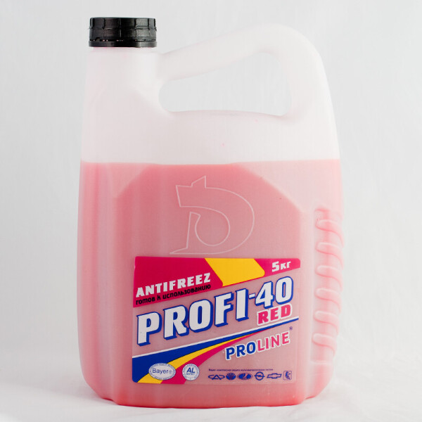 Антифриз Profi Red (червоний) 5kg
Антифриз Profi Red (червоний) 5kg