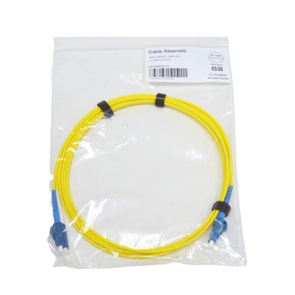Патч-корд оптический Corning LC/UPC-LC/UPC, 2.0мм, (OS2), Duplex, LSZH, 1м F040402G5Z20001M
Патч-корд оптический Corning LC/UPC-LC/UPC, 2.0мм, (OS2), Duplex, LSZH, 1м F040402G5Z20001M