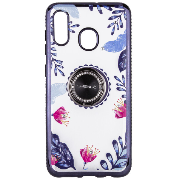 TPU чехол Shengo со стразами и кольцом-держателем для Samsung Galaxy A20 / A30 Черный (104527)
TPU чехол Shengo со стразами и кольцом-держателем для Samsung Galaxy A20 / A30 Черный (104527)