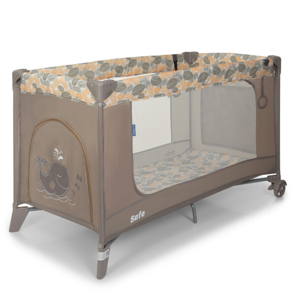 Манеж ME 1016 SAFE Leaf Beige EL CAMINO